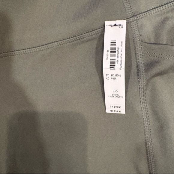 Victoria's Secret Sport VSX NWT $40 Essential Pocket 7/8 Leggings L Sage Green - Picture 6 of 13